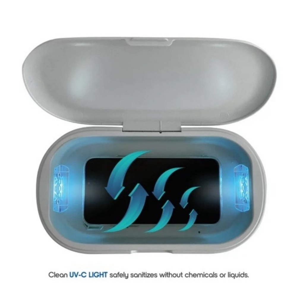 Phone Spa Cell Phone ipod Accessory UV-C Sanitizer And Aroma Diffuser Cleaner